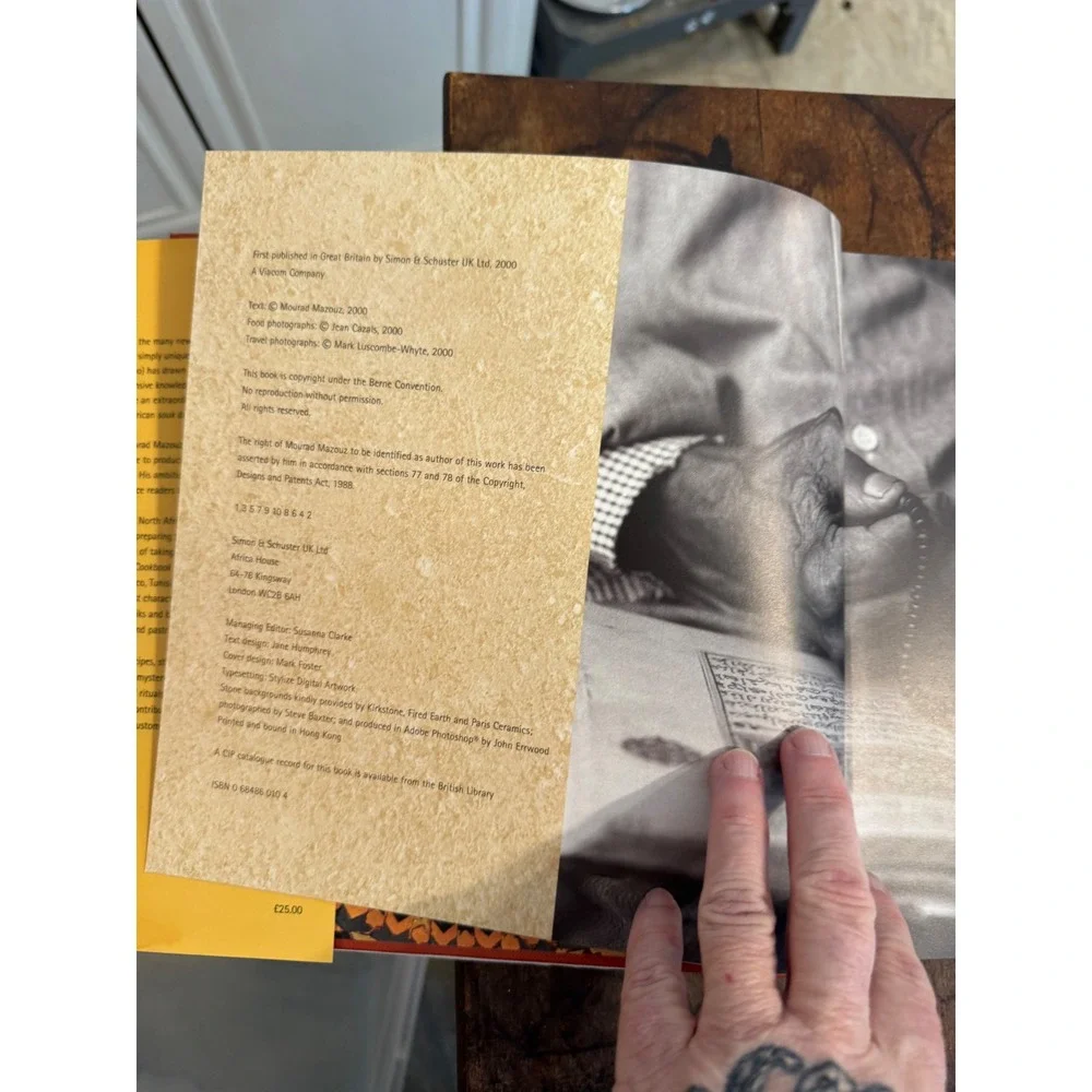 The Momo Cookbook Mourad Mazouz North Africa Gastronomic Journey Hardcover 2000